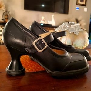 John Fluevog Mary Jane, Black, Size 9.5